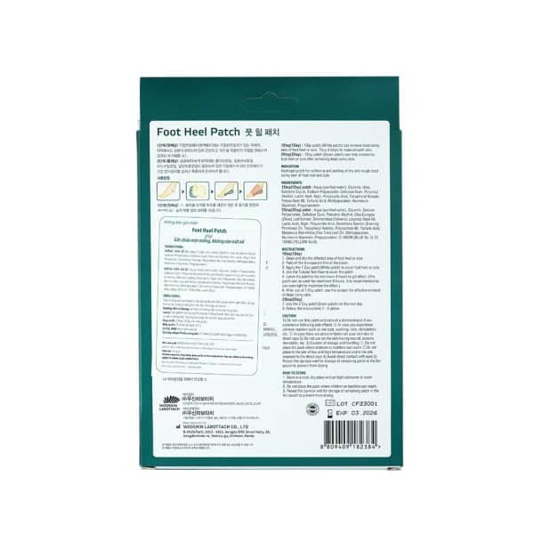 Miếng dán gót chân Foot Heel Patch làm mịn da gót chân (4 miếng) - Ảnh 5