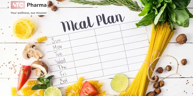 Lên kế hoạch với thành phần dinh dưỡng hợp lý