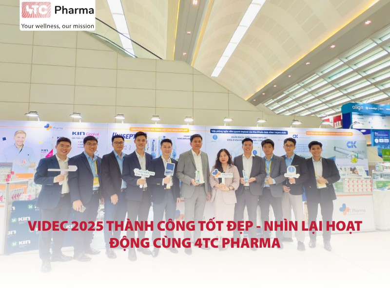 VIDEC 2025 Thành công tốt đẹp - Nhìn lại hoạt động cùng 4TC Pharma