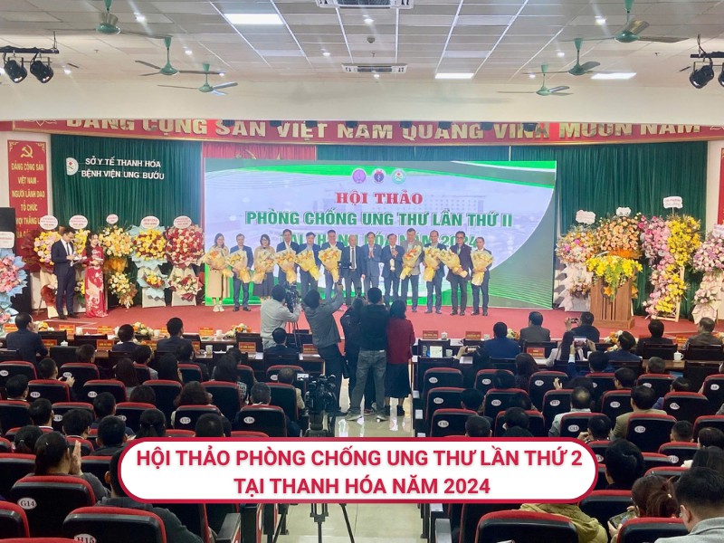 Toàn cảnh hội thảo phòng chống ung thư lần thứ 2 tại Thanh Hóa