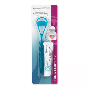 Tong-Clin Fresh chăm sóc lưỡi sạch và hỗ trợ duy trì hơi thở thơm mát