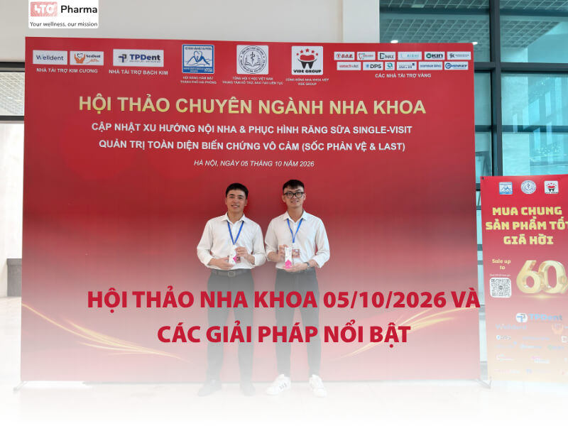 Hội thảo nha khoa 05/10/2026 và các giải pháp nổi bật